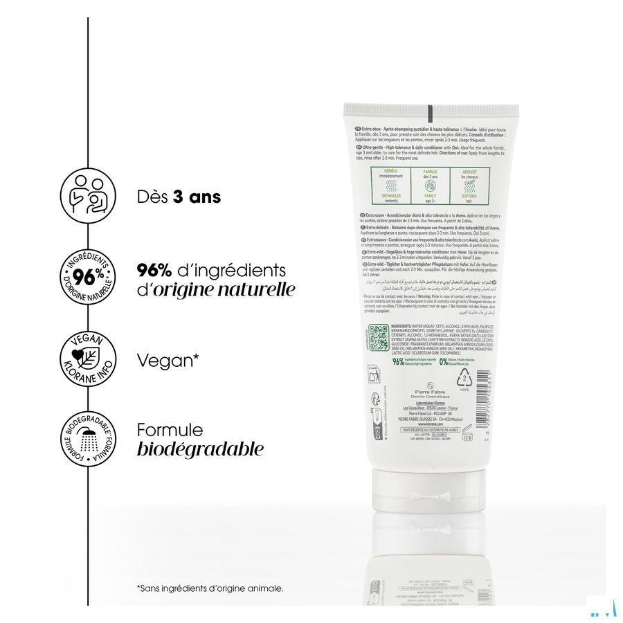 Klorane Capilaire Balsem Haver 200 ml