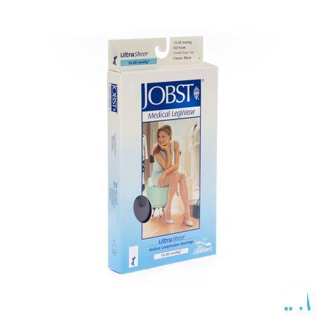 Jobst Ultrasheer Comf.K1 Kniekous Cl.Black S