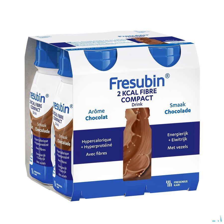 Fresubin 2 Kcal Fibre Compact Drink Choco 4X125ml