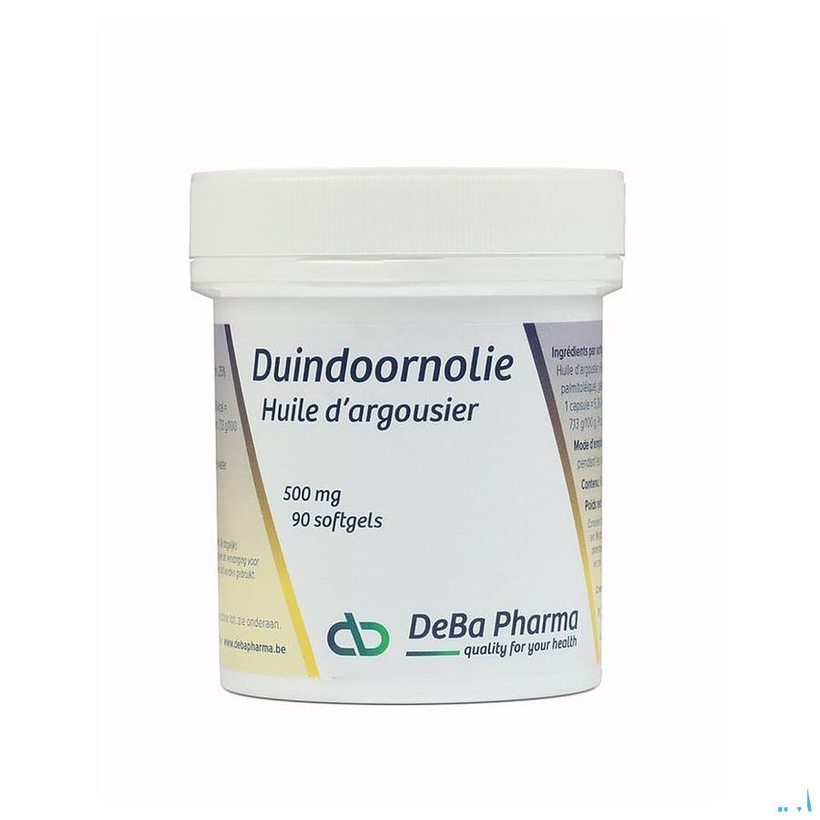 Duindoorn Olie Softgel 180x500 mg  -  Deba Pharma