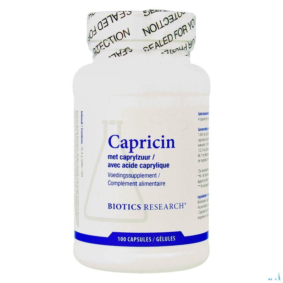 Biotics Capricin 100 gélules  -  Energetica Natura