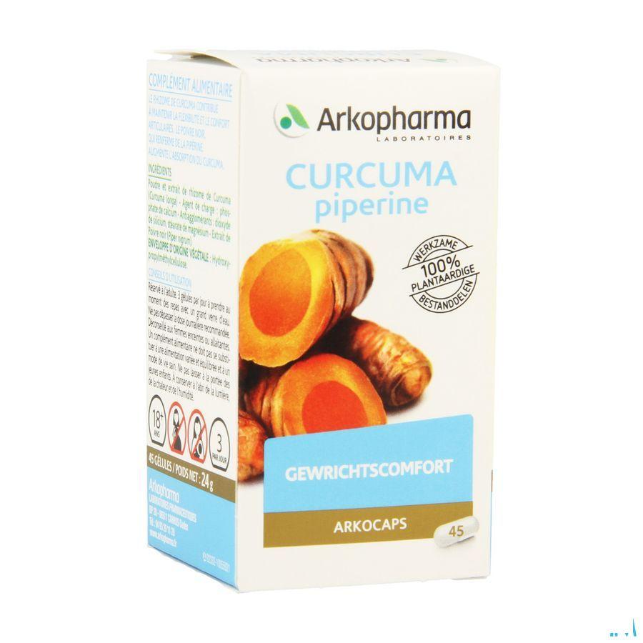 Arkogelules Curcuma Vegetal 45  -  Arkopharma
