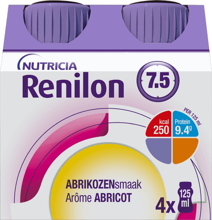 Renilon 7.5 Abrikoos 4X125 ml