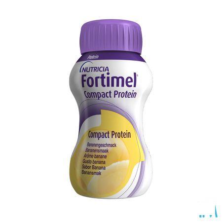 Fortimel Compact Protein Banaan 4x125 ml  -  Nutricia