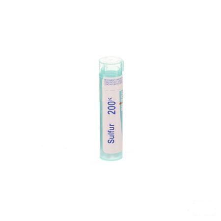 Sulfur 200K Gr 4g  -  Boiron