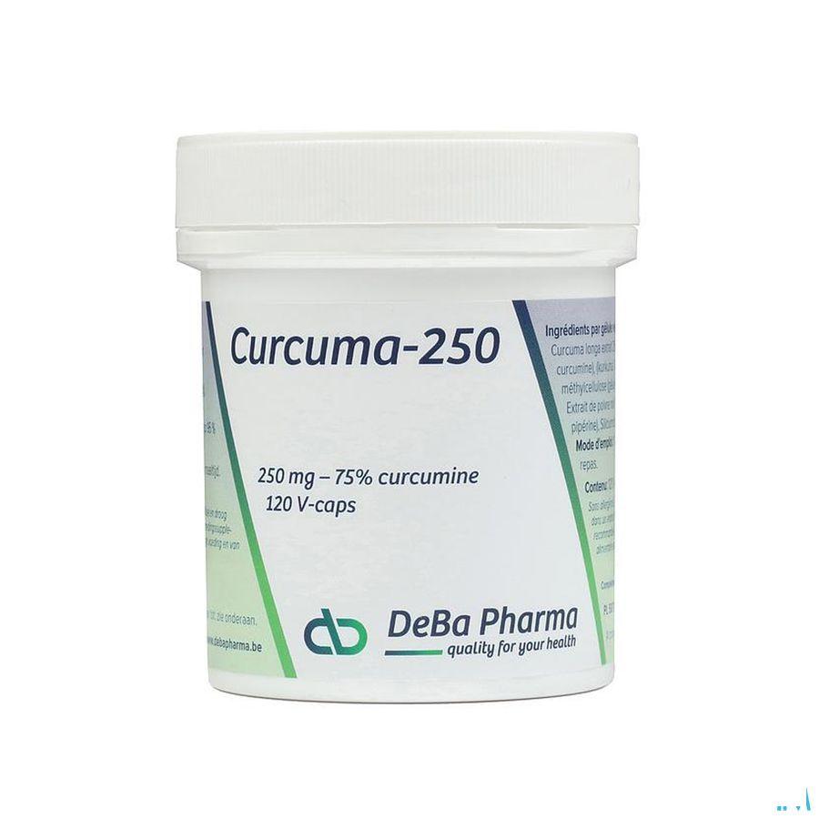 Curcuma-250 Capsule 120  -  Deba Pharma