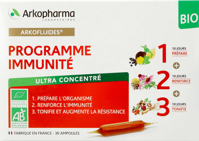 Arkofluides Immuniteitsprogramma Amp 30X10 ml  -  Arkopharma