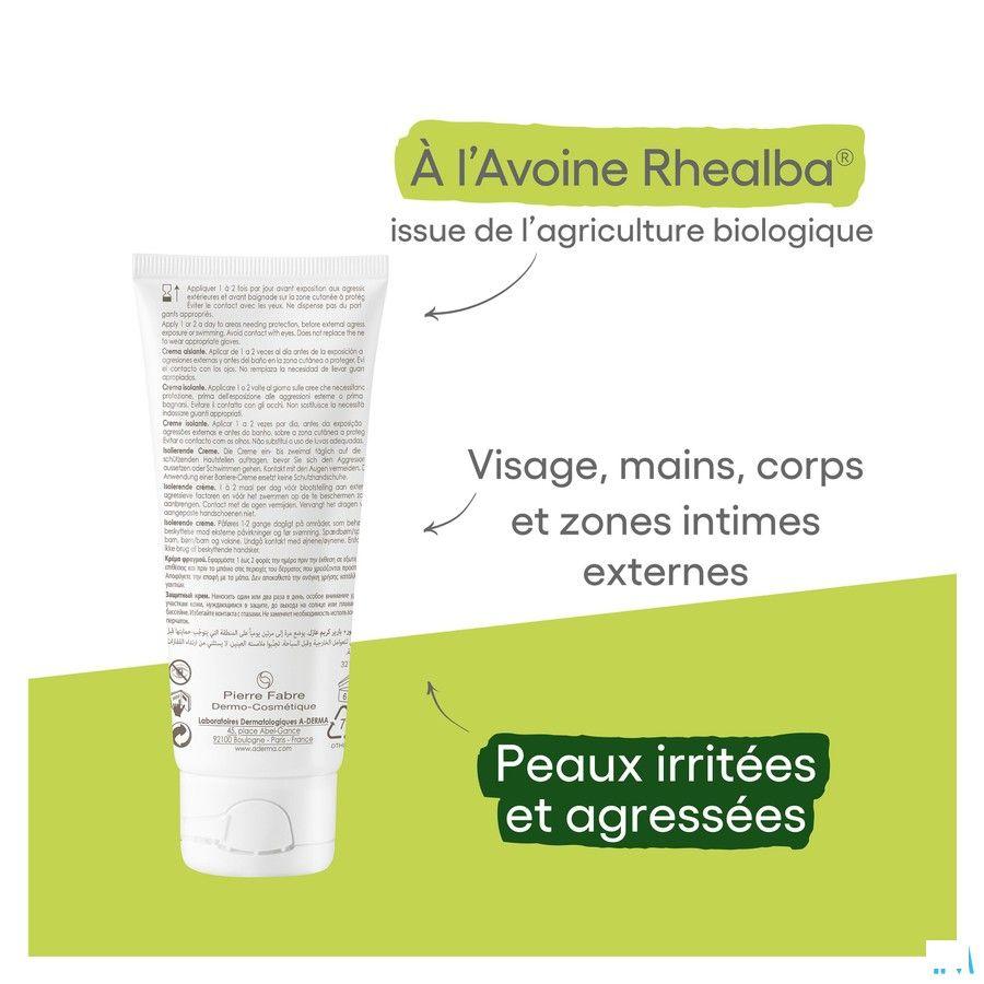 Aderma Dermalibour + Barrier Creme Isolerend 100 ml  -  Aderma