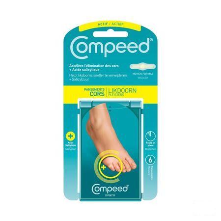 Compeed Cors + 2en1 Avec Acide Salicylique 6  -  Hra Pharma
