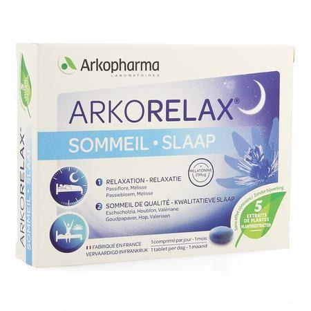 Arkorelax Slaap Tabletten 30  -  Arkopharma