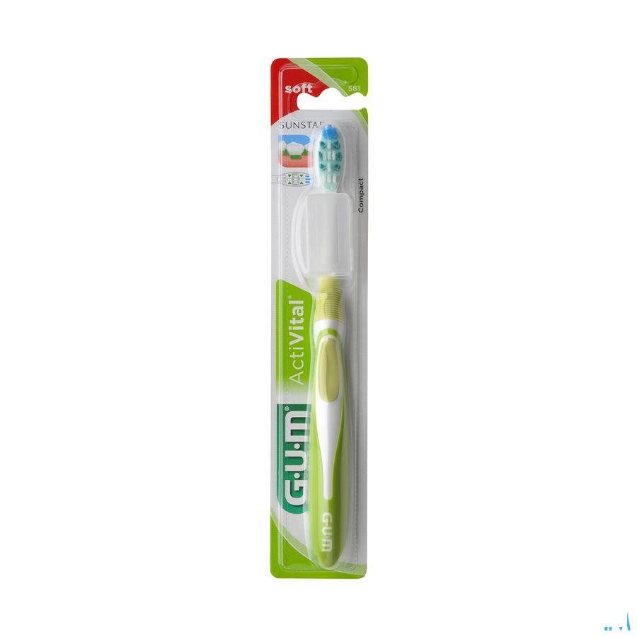 Gum Activital Comprimés Brosse Soft + Softpicks 581m