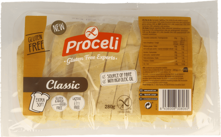 Proceli Pain De Mie Classic 280 Gr 3509  -  Revogan