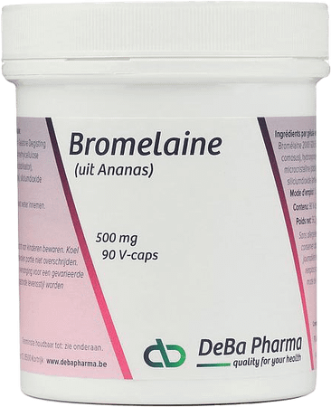 Bromelaine 500 mg V-Capsule 90  -  Deba Pharma