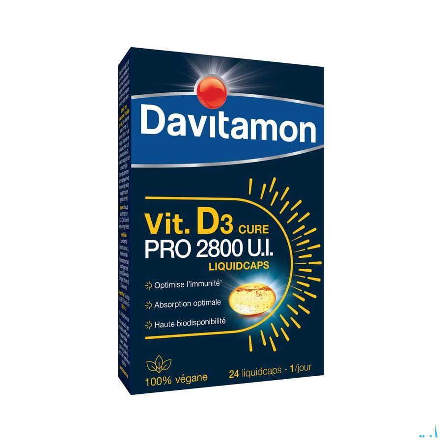 Davitamon Vegan Vit.D3 2800Iu 24 Caps Be  -  Perrigo