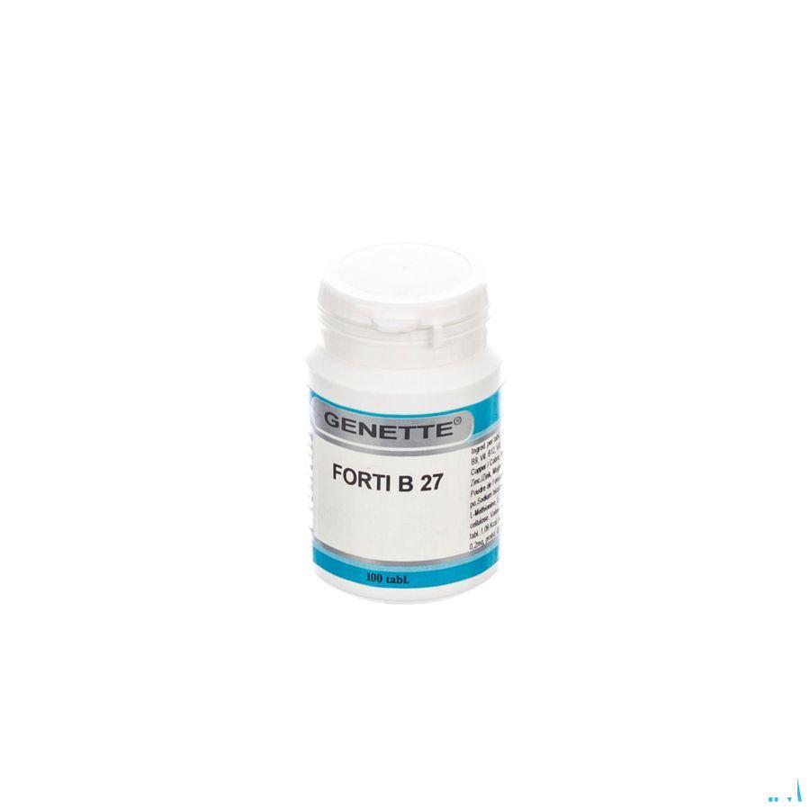 Forti B27 Genette Tabletten 100  -  Superphar