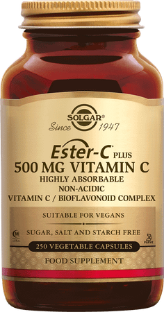 Solgar Ester-c Plus V-Capsule 250x500 mg  -  Solgar Vitamins