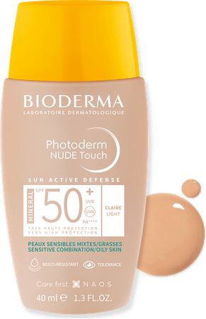 Bioderma Photoderm Nude Ip50 + Claire 40 ml