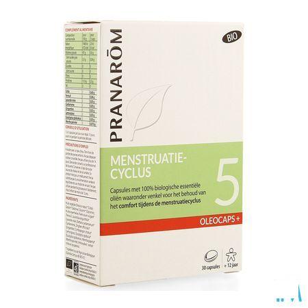 OleoCapsule + Bio 5 Menstruatie Capsule 30  -  Pranarom