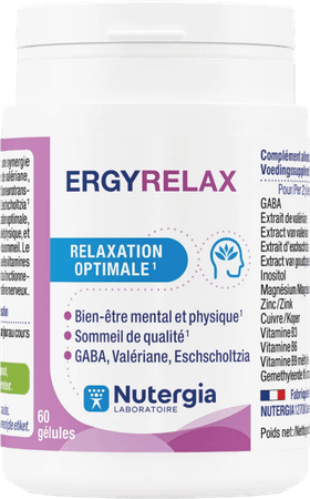 Ergyrelax Caps 60  -  Laboratoire Nutergia