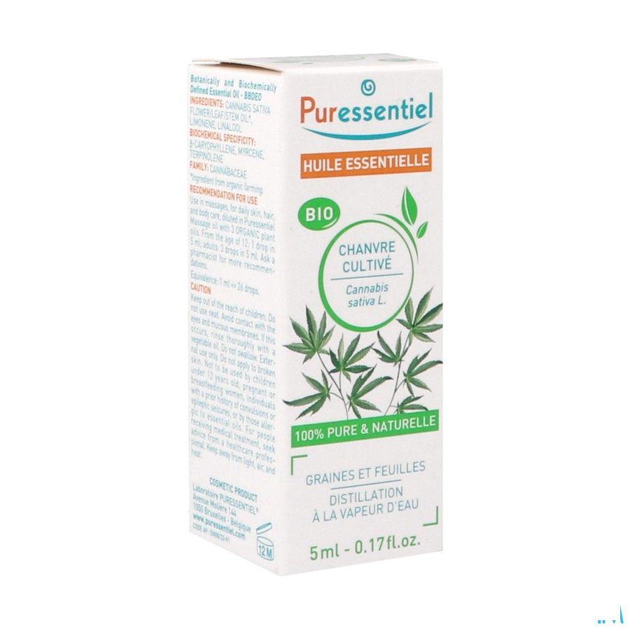 Puressentiel Eo Gecultiveerde Hennep Bio 5 ml