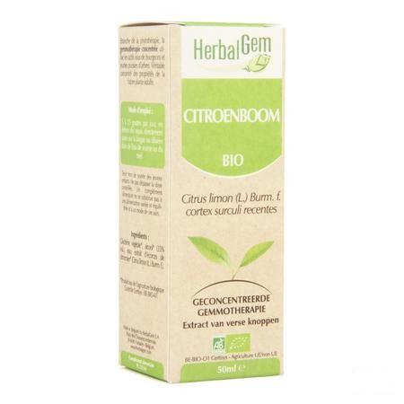 Herbalgem Citronnier Macerat 50 ml  -  Herbalgem
