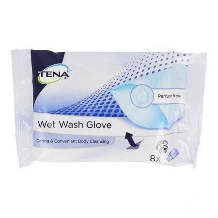 Tena Wet Wash Gloves N/parf 8 1158