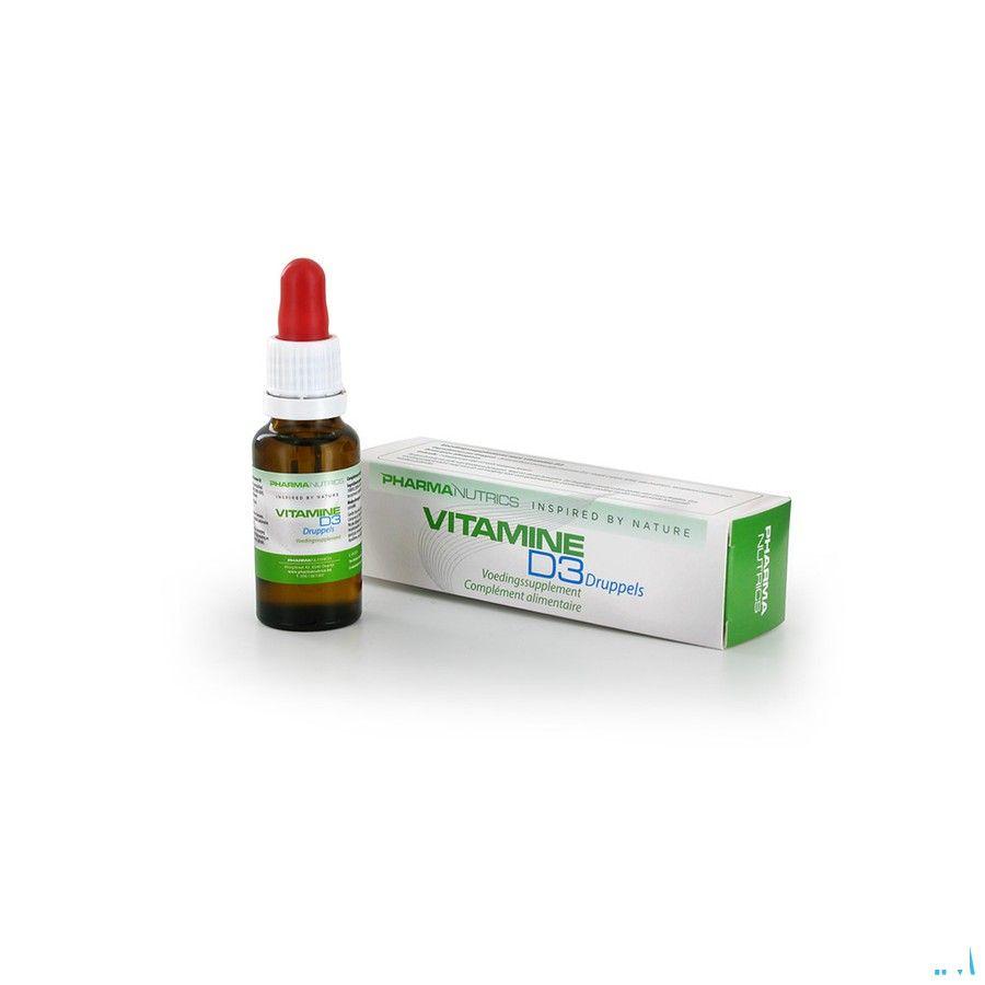 Vitamine D3 Druppels 20 ml Pharmanutrics