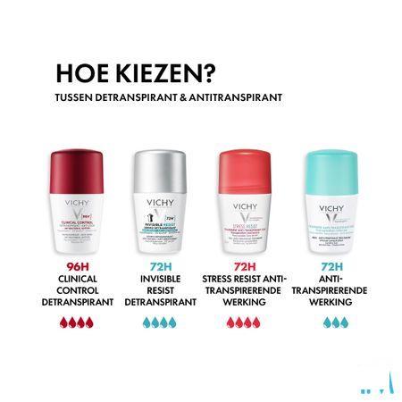 Vichy 72H Invisible Resist Deo Roll 50 ml