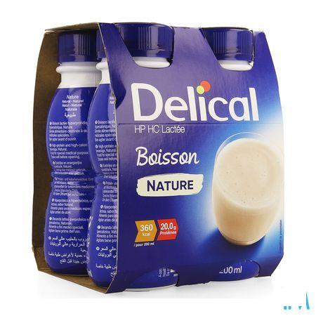 Delical Melkdr Hp-hc Natuur 4x200 ml Nm  -  Bs Nutrition