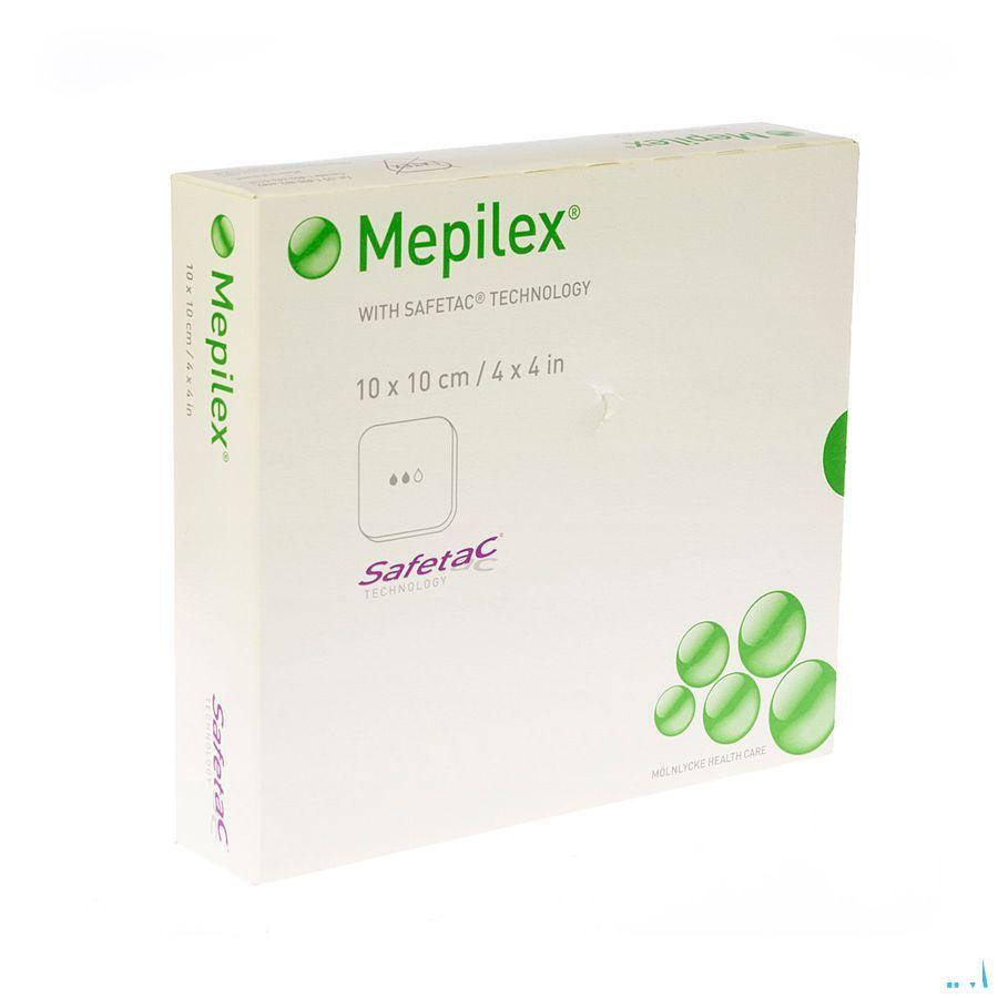 Mepilex Pansement Mousse Sil Abs Ster 10x10cm 5 294100  -  Molnlycke Healthcare