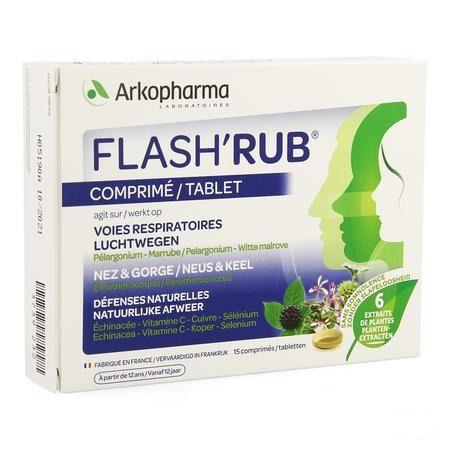 Flash Rub Tabletten 15  -  Arkopharma