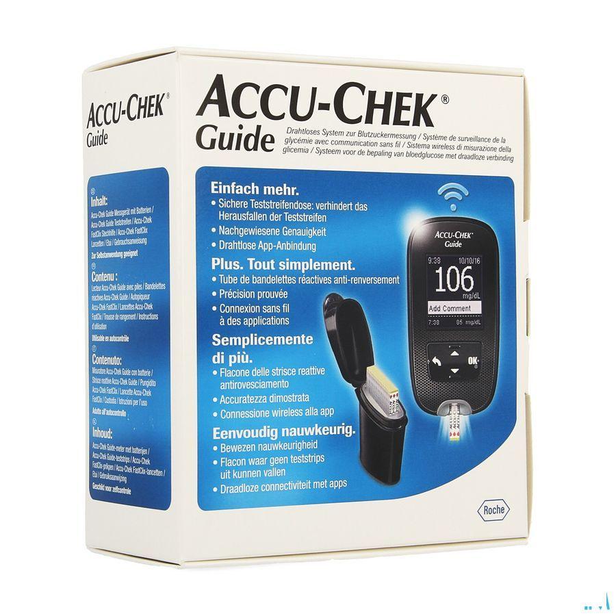 Accu Chek Guide Kit Belgique mg/dl  -  Roche Diagnostics