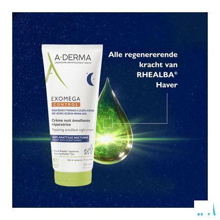 Aderma Exomega Control Herst. Emol. Nacht Cr 200 ml