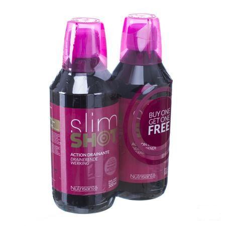 Slimshot Action Drainante 2x500 ml  -  Nutrisante