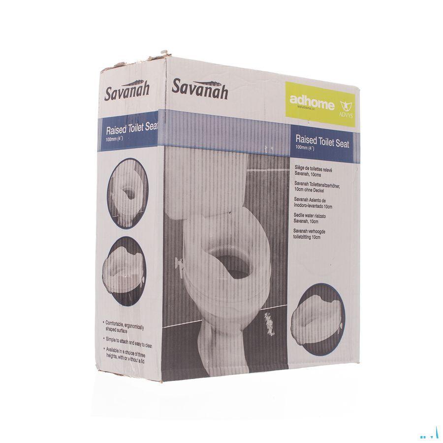 Toilethoger Savanah 10cm Wit Homecraft 