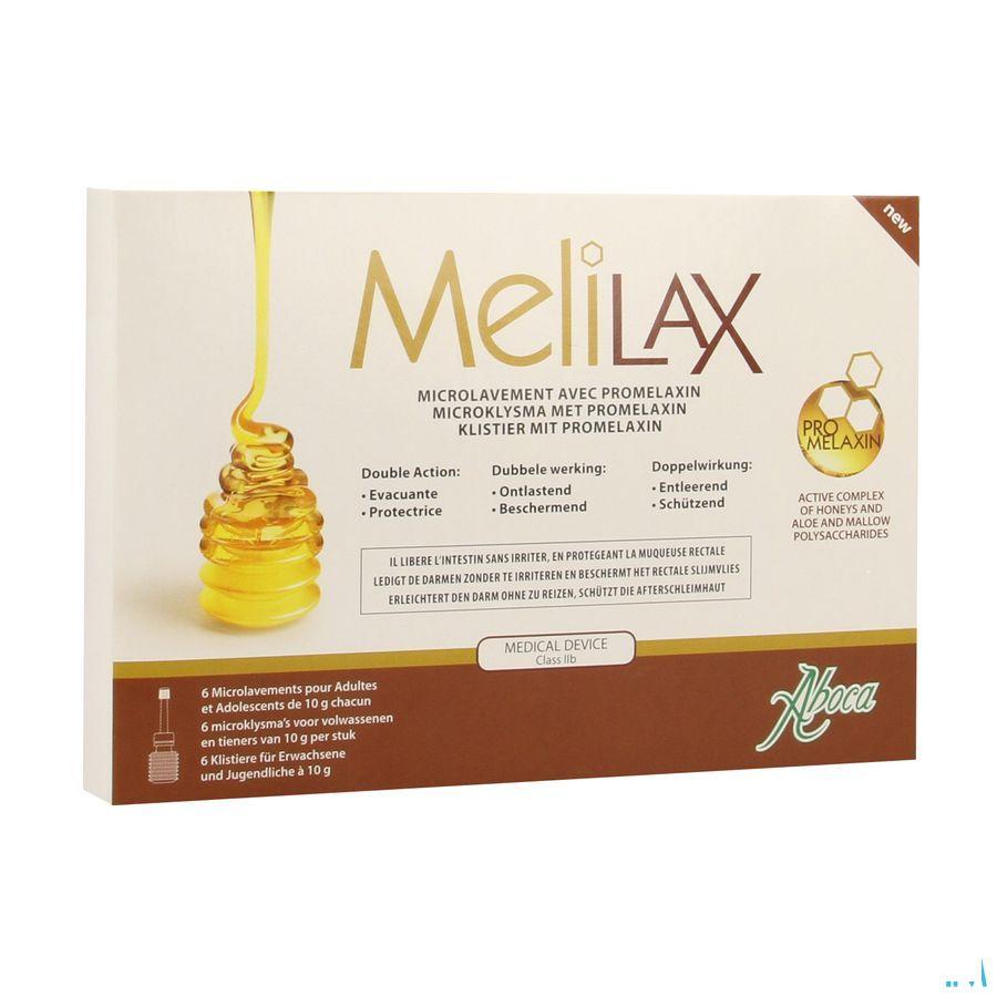 Melilax Microklysma 6x10 gr  -  Aboca