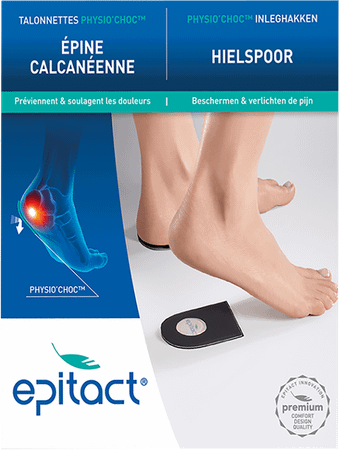 Epitact Inleghakken Physio Choc Dame 1 Paar 0661  -  Millet Innovation