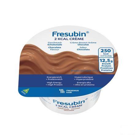 Fresubin 2 Kcal Creme 125 gr Chocolat/chocolade  -  Fresenius