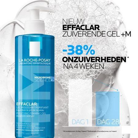 Effaclar Gel Moussant Purifiant 200 ml  -  La Roche-Posay