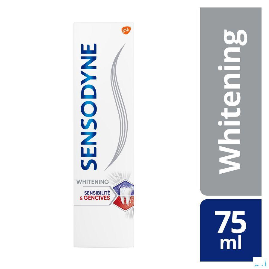 Sensodyne Dentifr.sensibilite + gencives Whiten.75 ml