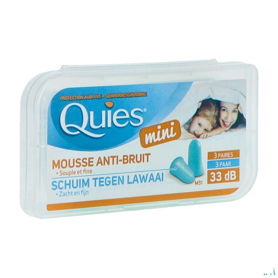 Quies Gehoorbesch. Kleine Gehoorgang  3 paar   -  Quies