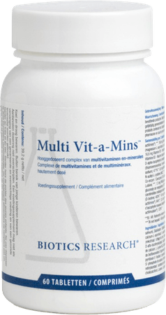 Multi Vit-a-Mins 60 tabletten  -  Energetica Natura