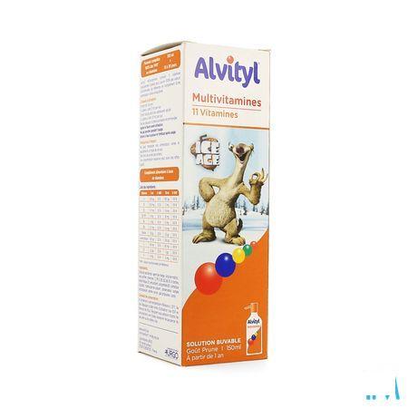 Alvityl Multivitamines Ice Age Siroop 150 ml  -  Urgo Healthcare