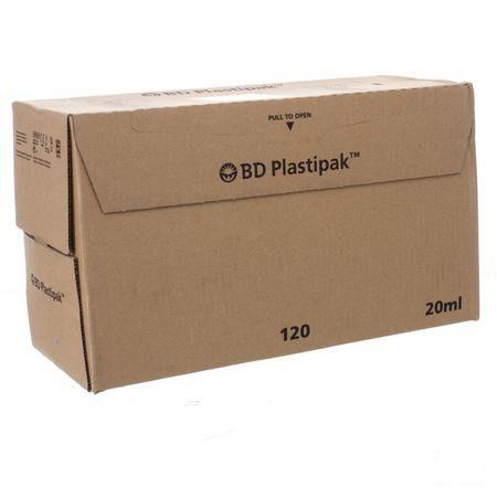 Bd Plastipak Spuit Z/Nld Luer Lok 20  ml 120 300629