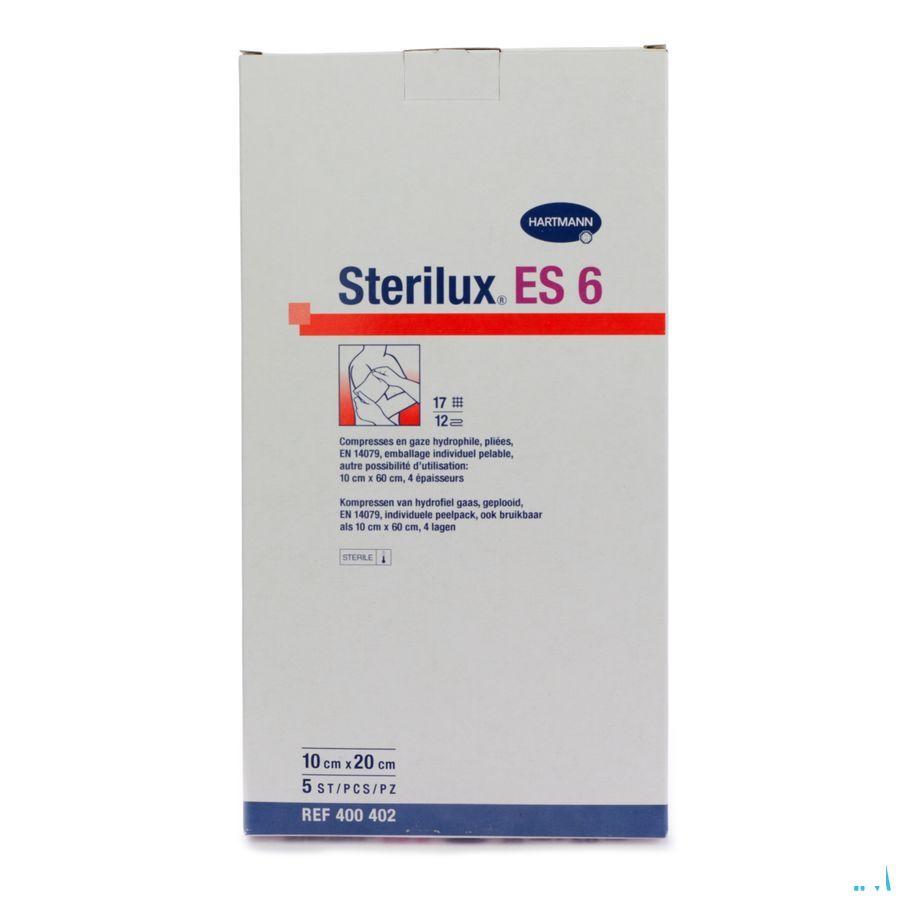 Sterilux Es6 Kompres Steriel 12pl 10,0x20,0cm 5 4004024  -  Hartmann