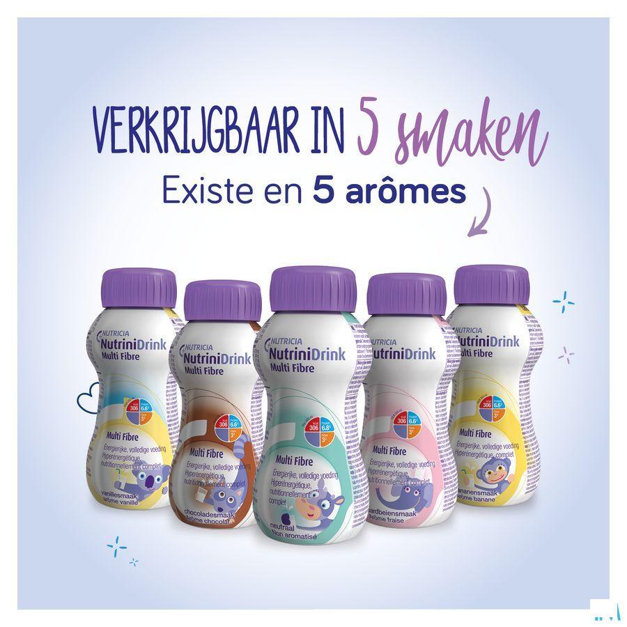 Nutrinidrink Multi Fibre Neutre Flacon 200 ml  -  Nutricia