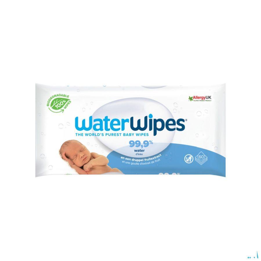 Waterwipes Vochtige Babydoekjes 60x - Bomedys