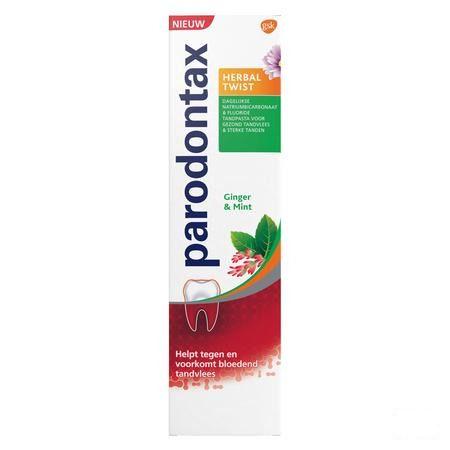 Parodontax Dentifrice Herbal Ginger Tube 75 ml