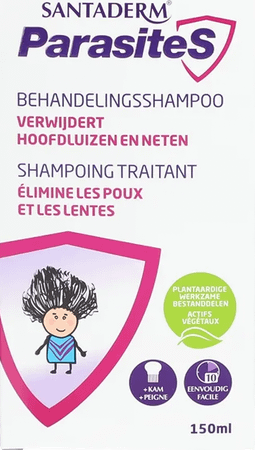 Santaderm Parasites Shampooing Trait.150 ml+Peigne Credoph.