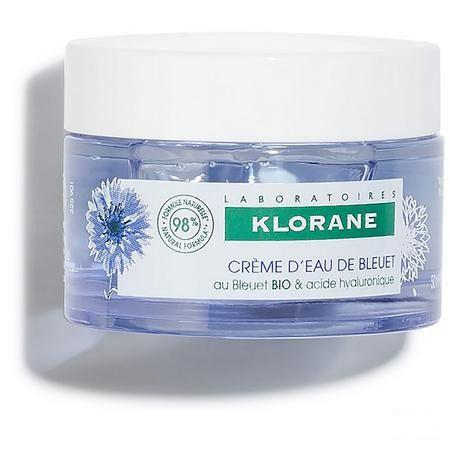 Klorane Gezicht Korenbloem Watercreme 50 ml